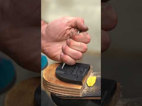Capping a set of Western Packer Boots #handmadeboots