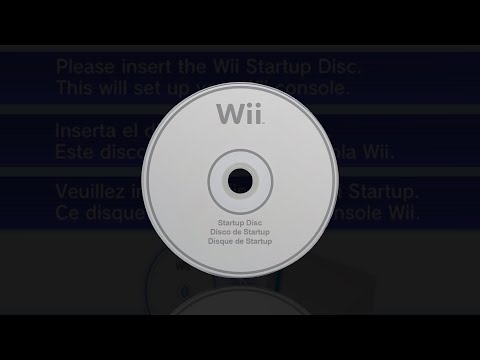 Wii Startup Disc - What was it? How did it work?