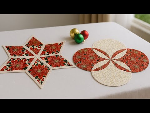 🎄 TWO SHAPES THAT TRANSFORM CHRISTMAS: STAR + ROUNDS IN ONE MAGICAL CREATION