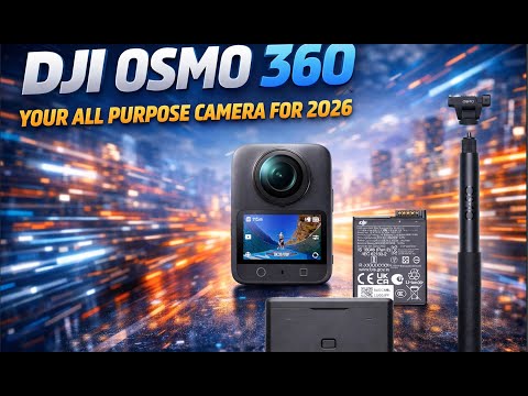 DJI Osmo 360 | All-Purpose Camera for 2026 | Unboxing & Connectivity(DJI Mimo/Studio + DJI Mic Mini)