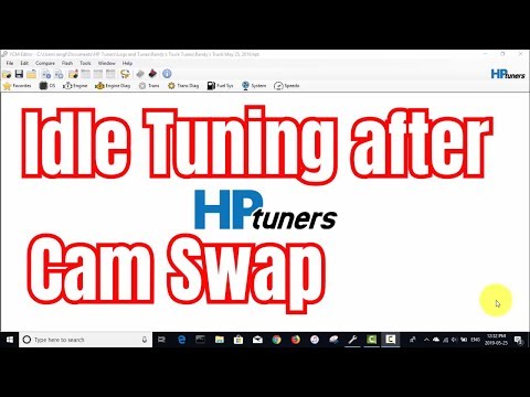Idle Tuning after Cam Swap with HP Tuners