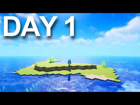 I Survived 100 Days On A Deserted Island In Minecraft Hardcore