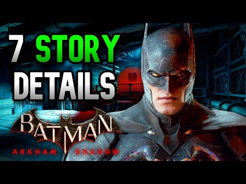 7 Secret Story Details in Batman: Arkham Shadow