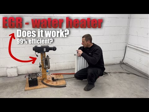 Diesel heater + EGR water cooler = free heat