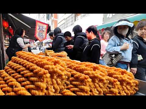 Popular Morning Market in Shanxi, China｜A Rich Variety of Traditional Breakfast Foods