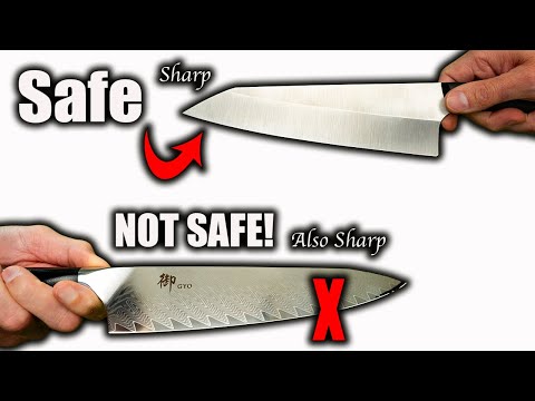 Are Sharp Knives Actually safer?