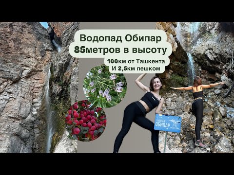 Водопад Баунти или райское наслаждение в 2,5 км от дороги #узбекистан Водопад около поселка #Нанай