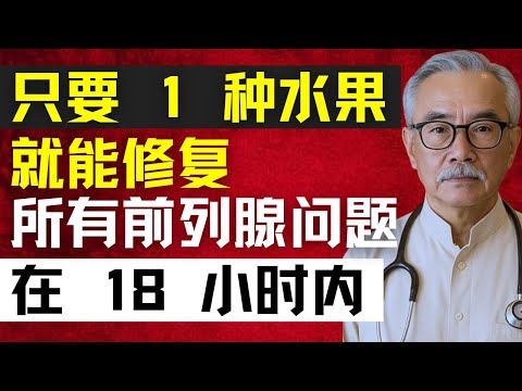 强效水果助力缩小前列腺 —— 没人告诉你的真相！| 林强医生