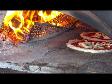 Italian Pizza from Naples in a Wood Fired Oven, London Street Food