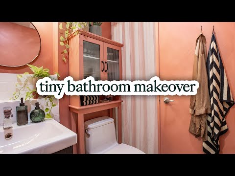 I can't limewash my bathroom so here's how I hacked it | small bathroom makeover