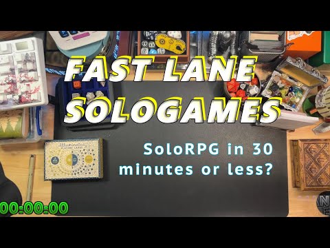 Five (5!) SoloRPGs you can Pick Up, Learn, & PLAY...in 30 minutes (plus New AlienRPG Solo & Merch!)