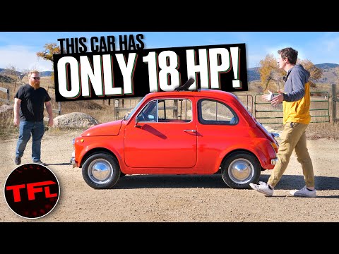 The Fiat 500 Is The Slowest Car I've Ever Driven: Let's Take It On a U.S. Highway