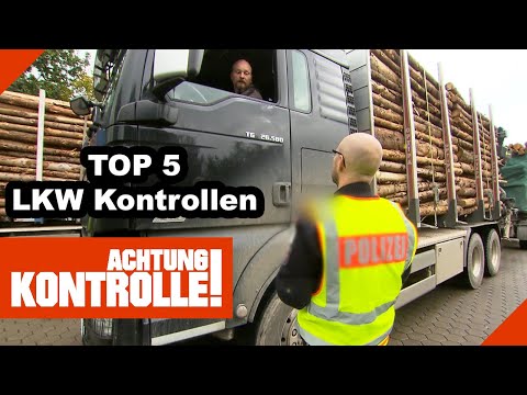 Alles ordnungsgemäß? 🚛 Die Top 5 LKW Kontrollen | Kabel Eins | Achtung Kontrolle