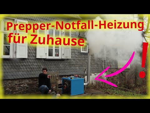 Ob Holz oder Getriebeöl! Diese Heizung soll ALLES verheizen