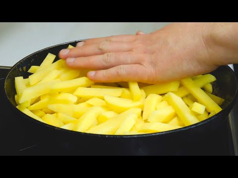 Как ПОЖАРИТЬ КАРТОШКУ, чтобы просили ещё. Все секреты приготовления и пошаговый рецепт.