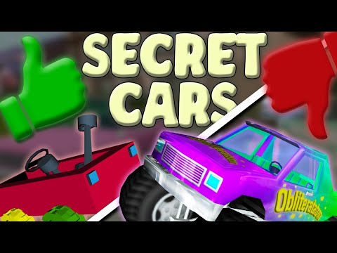 RANKING EVERY SECRET CAR from The Simpsons Hit and Run