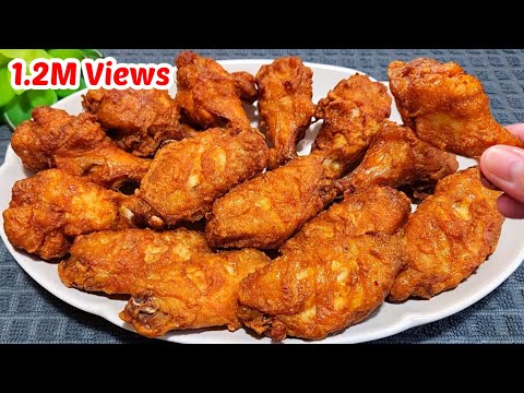 The Best Fried Chicken Wings You'll Ever Make! You will cook it again & again!!!🔥😲 | 2 RECIPES