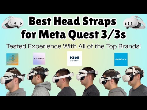 Best Headstraps for Meta Quest 3 & 3s - Ultimate Review - Tested Experience With The Top Brands