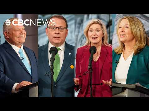 The Ontario leaders' debate in 3 minutes