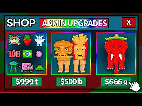 Starting Over But You Can Unlock ADMIN Upgrades!