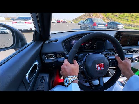 قبل لا تشتري هوندا سيفيك تايب R  ضروري تشوف المقطع | جربت صرفيتها في خطوط السفر والعزل