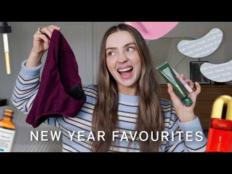 beauty & things I loved this month ✨ new year faves