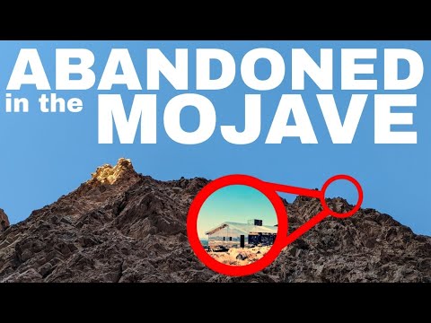 What's Inside this ABANDONED CABIN in the Mountains near Nipton?