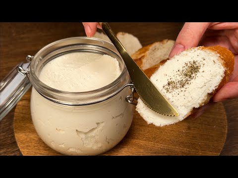 ⏰ 6 Minutes to Perfect Homemade Cream Cheese — No Need to Buy Cheese Anymore!