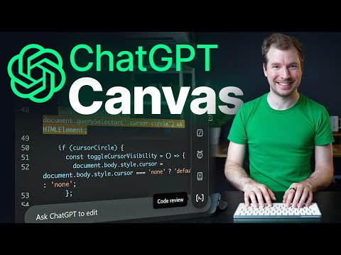 ChatGPT Canvas - OpenAI new tool for Coding and Web Design