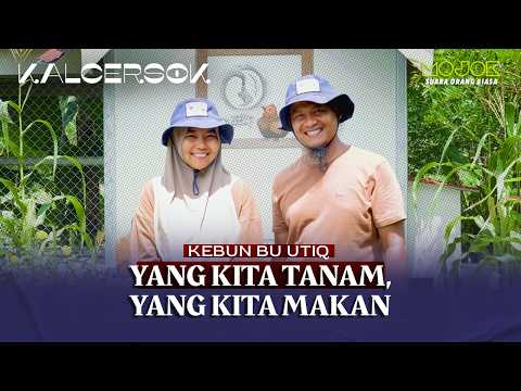 KEBUN BU UTIQ: BERKEBUN MENYENANGKAN, KELUARGA SWASEMBADA PANGAN! | KALCERSOK -Agung PW