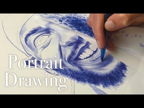 Easy PEN Portrait Drawing Tips