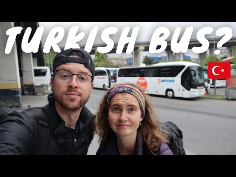 TURKISH BUSES HOW DO THEY WORK? + REAL RAW BUS JOURNEY | Night Bus Vlog Cappadocia to Istanbul