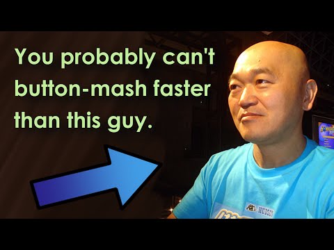 How fast can you press a button? What about 16 times/sec?