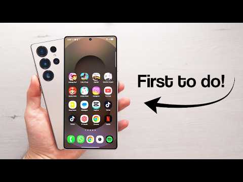 Galaxy S25 Ultra - First Things To Do! (Tips & Tricks)