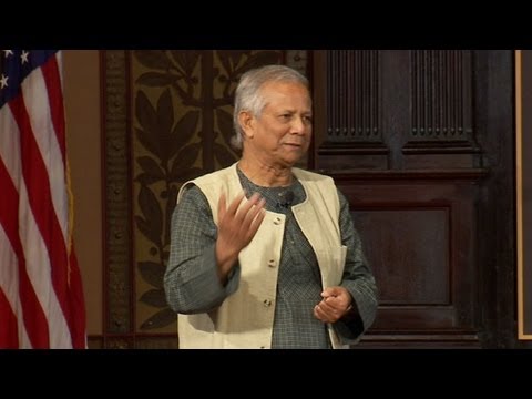 Nobel Peace Prize-winner Muhammad Yunus
