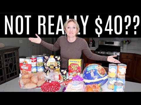 I Tried Walmart's $40 Thanksgiving MEAL and This Happened!