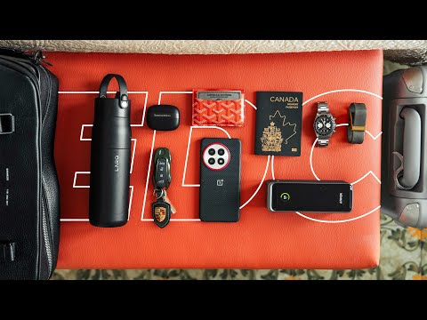 What's in my Travel Bag 2025 - Premium Tech + Travel Essentials (EDC)