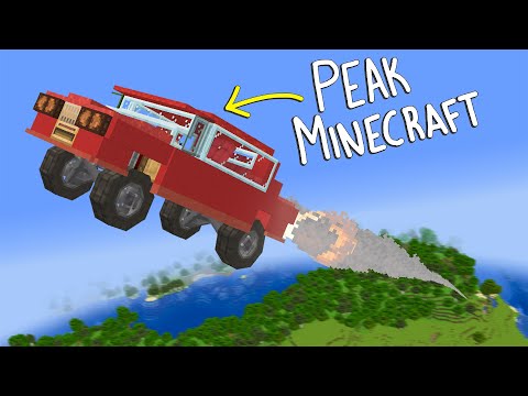 I Made Flying Cars with Create Mod!