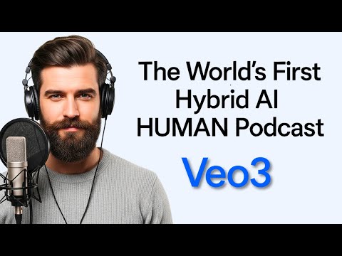 I Joined an AI Hosted Podcast with Google Veo 3