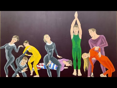 contemporary art exhibition collection at Museum Brandhorst Munich, Germany -Alex Katz Kunstsammlung