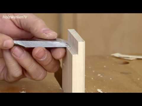 Fälzen, nuten, fertig: Feines Kästchen nur mit Handwerkzeug