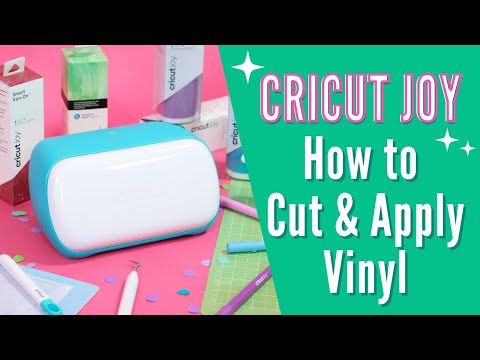 *EASY* How to Cut Smart Vinyl on Cricut Joy!