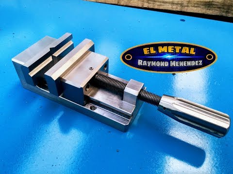 Construccion de una mordaza (Construction of machine vice)
