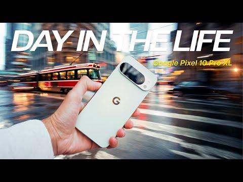 Real Day In The Life with Google Pixel 10 Pro XL (as iPhone 17 Pro Max User) - Battery & Camera Test