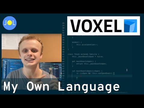 I Made a Programming Language (Voxel)
