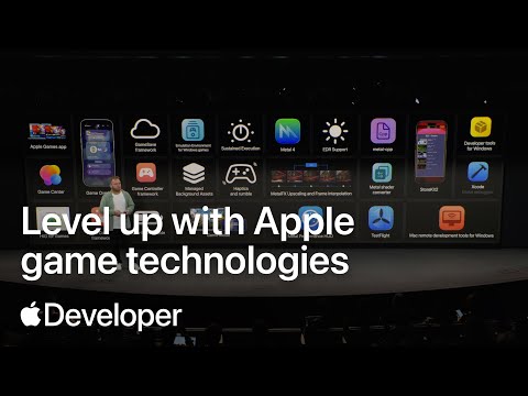 Level up with Apple game technologies