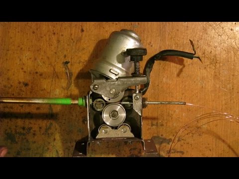 Подающий механизм проволоки полуавтомата своими руками