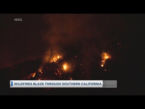 Wildfires Blaze Through Southern California