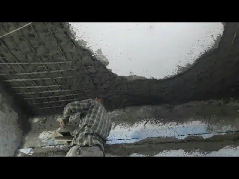 تعلم تاسيس سقف قديم من البداية للنهاية مع قناة اليوم Concrete restoration method