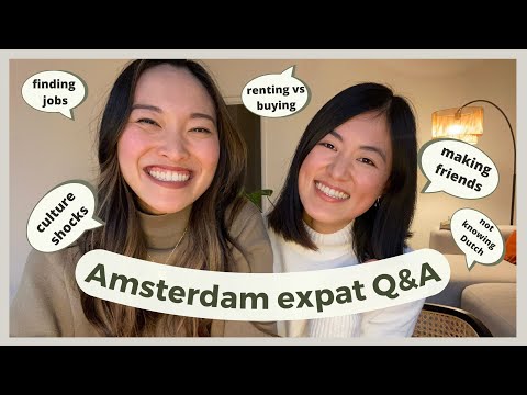 AMSTERDAM EXPAT Q&A WITH CHERYL | Finding a job, renting vs buying, making friends & more!